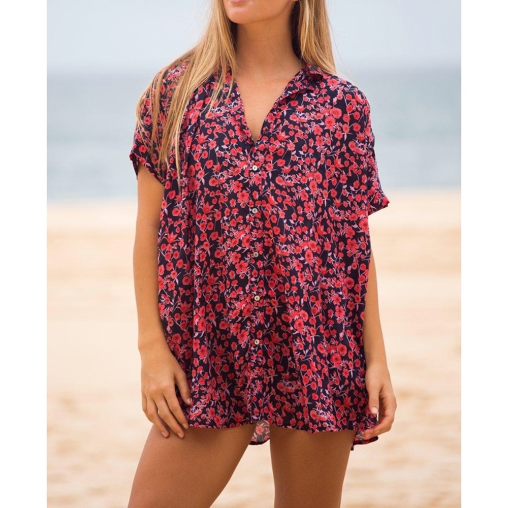 Acacia Mombasa Poppy NWT SIZE S